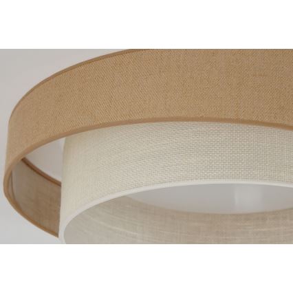 Brilagi - LED loftlampe dæmpbar SHINE LED/24W/230V diameter 60 cm 3000/4000/6500K beige/cremefarvet + fjernbetjening
