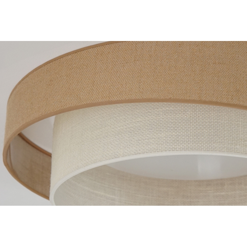 Brilagi - LED loftlampe dæmpbar SHINE LED/24W/230V diameter 60 cm 3000/4000/6500K beige/cremefarvet + fjernbetjening