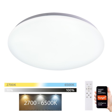 Brilagi - LED loftlampe dæmpbar SMART LED/24W/230V 2700-6500K Wi-Fi Tuya + fjernbetjening