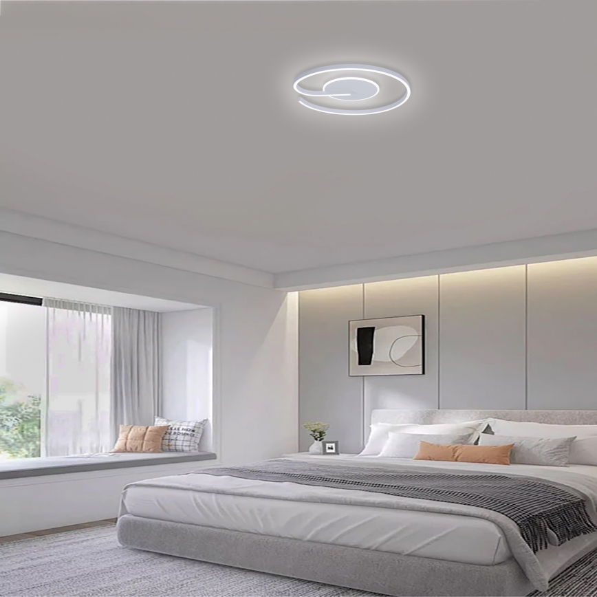 Brilagi - LED loftlampe dæmpbar SPIRAL LED/56W/230V 3000/4000/6000K + fjernbetjening