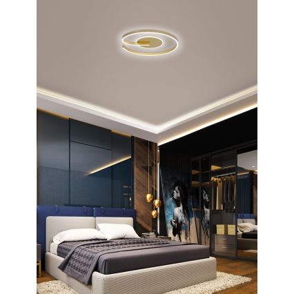 Brilagi -LED loftlampe dæmpbar SPIRAL LED/56W/230V 3000/4000/6000K+ fjernbetjening