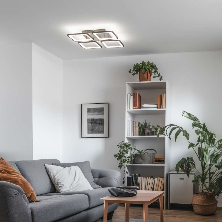 Brilagi - LED loftlampe dæmpbar SQUARED LED/85W/230V 3000-6500K + fjernbetjening
