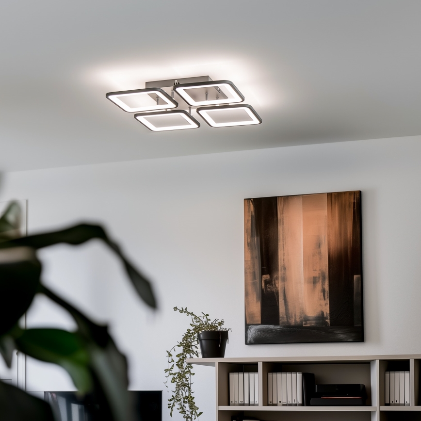 Brilagi - LED loftlampe dæmpbar SQUARED LED/85W/230V 3000-6500K + fjernbetjening