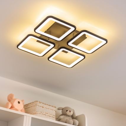 Brilagi - LED loftlampe dæmpbar SQUARED LED/85W/230V 3000-6500K + fjernbetjening