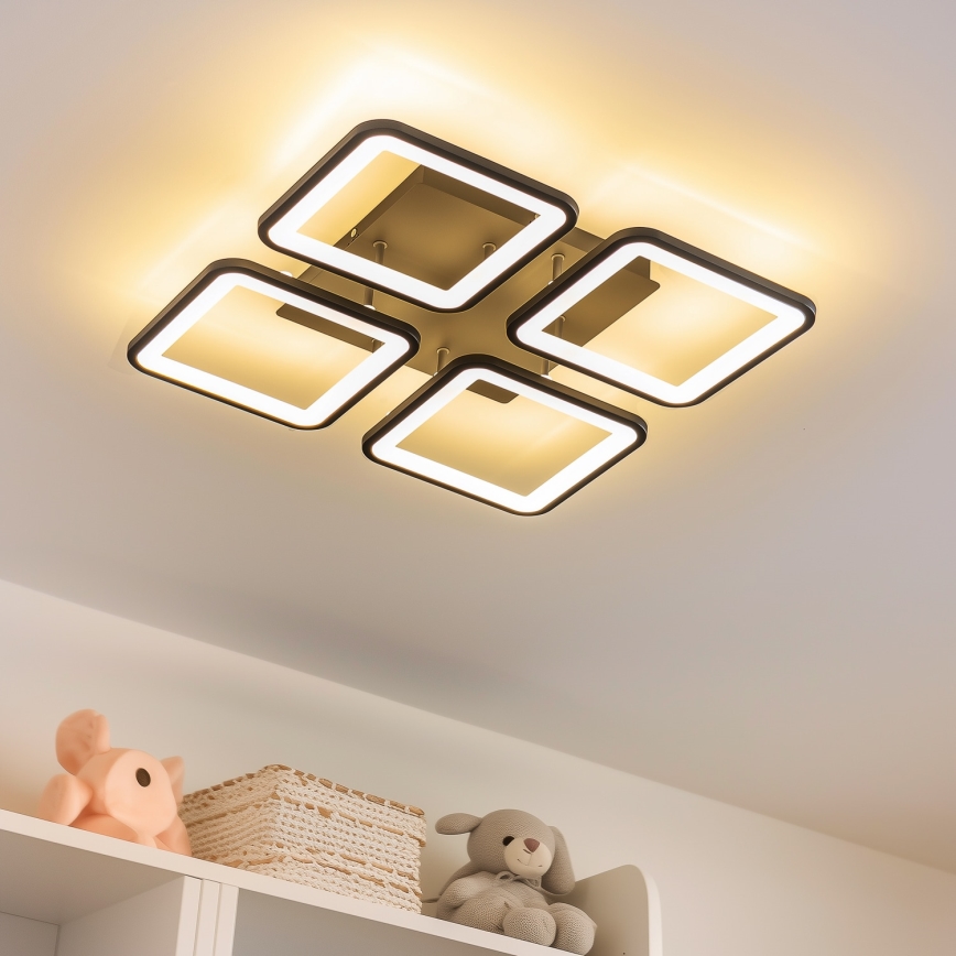 Brilagi - LED loftlampe dæmpbar SQUARED LED/85W/230V 3000-6500K + fjernbetjening