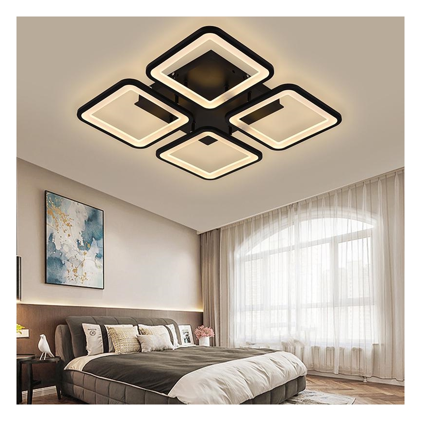 Brilagi - LED loftlampe dæmpbar SQUARED LED/85W/230V 3000-6500K + fjernbetjening