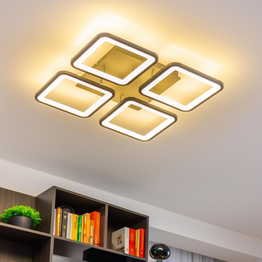 Brilagi - LED loftlampe dæmpbar SQUARED LED/85W/230V 3000-6500K + fjernbetjening