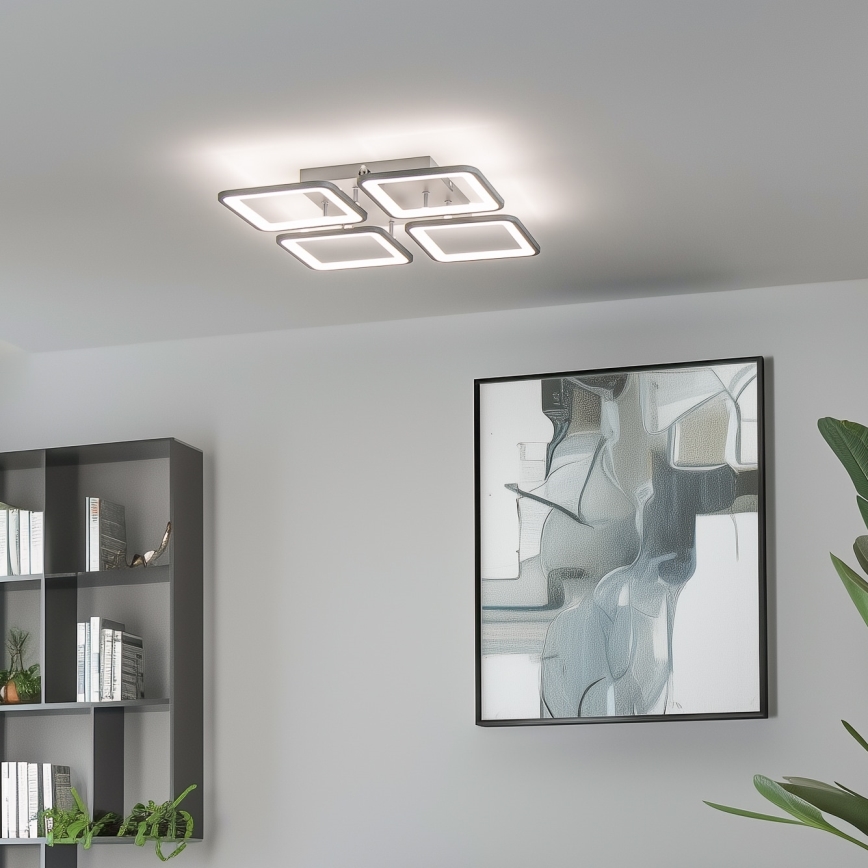 Brilagi - LED loftlampe dæmpbar SQUARED LED/85W/230V 3000-6500K + fjernbetjening