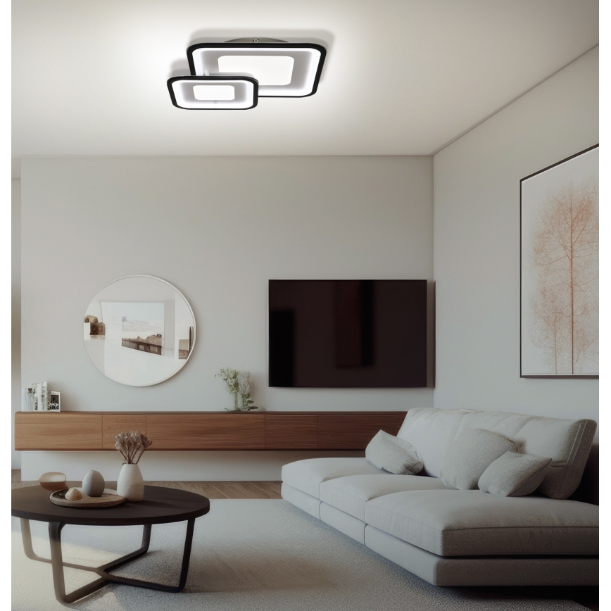 Brilagi - LED loftlampe dæmpbar TANDORA LED/49W/230V 3000/4000/6000K + fjernbetjening