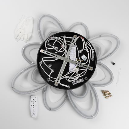 Brilagi - LED loftlampe dæmpbar TWIST LED/125W/230V 3000-6500K + fjernbetjening