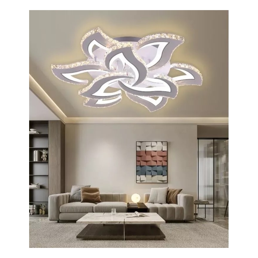 Brilagi - LED loftlampe dæmpbar TWIST LED/180W/230V 3000-6500K + fjernbetjening