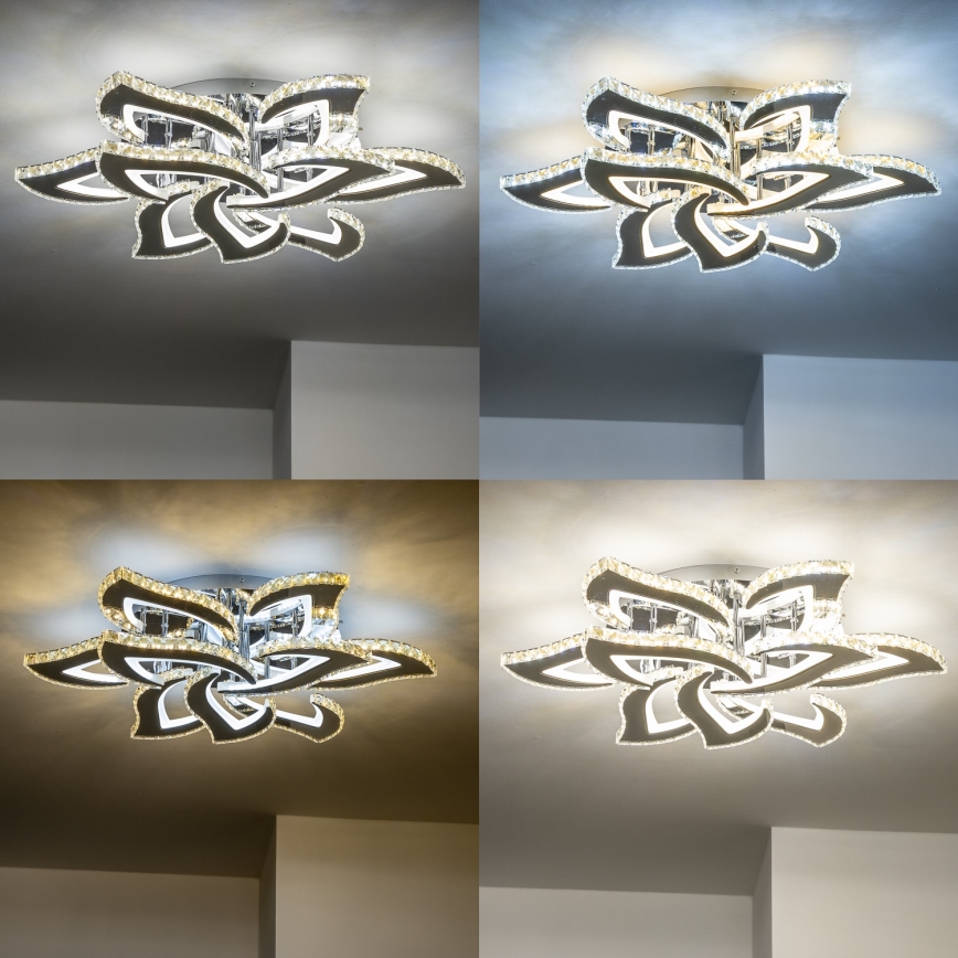 Brilagi - LED loftlampe dæmpbar TWIST LED/180W/230V 3000-6500K + fjernbetjening