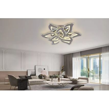 Brilagi - LED loftlampe dæmpbar TWIST LED/180W/230V 3000-6500K + fjernbetjening