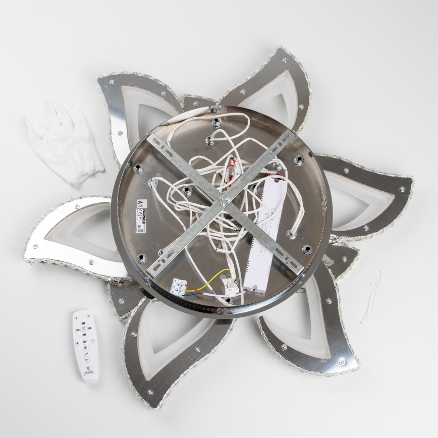 Brilagi - LED loftlampe dæmpbar TWIST LED/180W/230V 3000-6500K + fjernbetjening