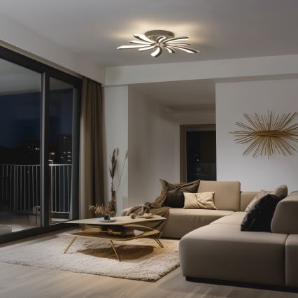 Brilagi - LED loftlampe dæmpbar TWIST LED/55W/230V 3000-6500K antracit + fjernbetjening