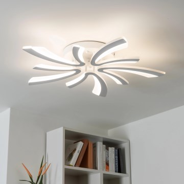 Brilagi - LED loftlampe dæmpbar TWIST LED/55W/230V 3000-6500K hvid + fjernbetjening