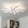 Brilagi - LED loftlampe dæmpbar TWIST LED/55W/230V 3000-6500K hvid + fjernbetjening