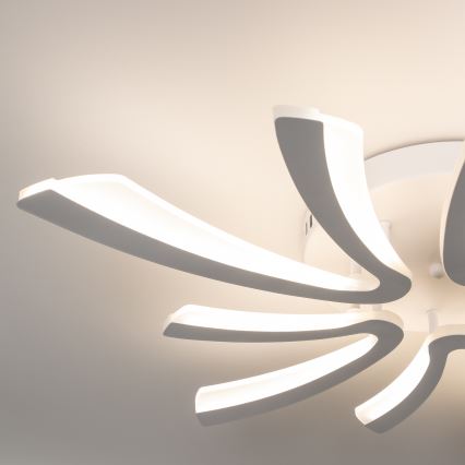 Brilagi - LED loftlampe dæmpbar TWIST LED/55W/230V 3000-6500K hvid + fjernbetjening