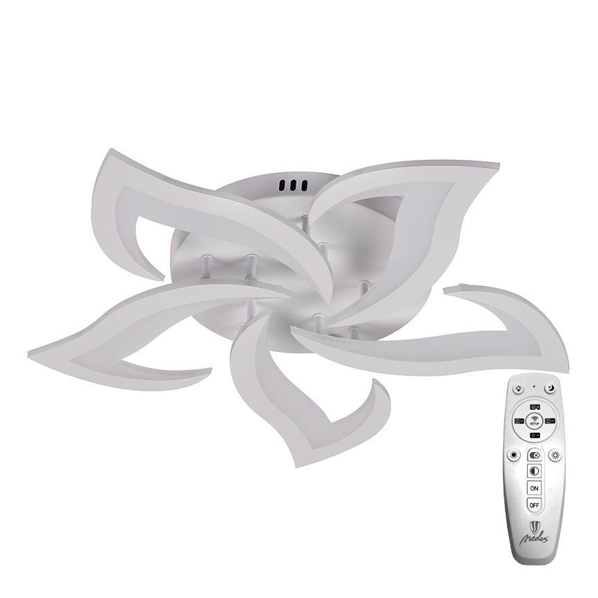 Brilagi - LED loftlampe dæmpbar TWIST LED/55W/230V 3000-6500K hvid + fjernbetjening