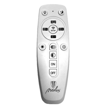 Brilagi - LED loftlampe dæmpbar TWIST LED/55W/230V 3000-6500K hvid + fjernbetjening