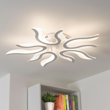 Brilagi - LED loftlampe dæmpbar TWIST LED/65W/230V 3000-6500K hvid + fjernbetjening