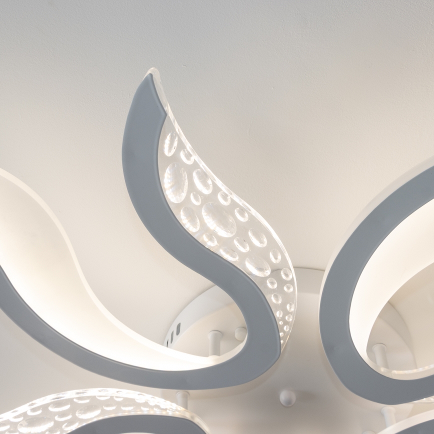 Brilagi - LED loftlampe dæmpbar TWIST LED/65W/230V 3000-6500K hvid + fjernbetjening