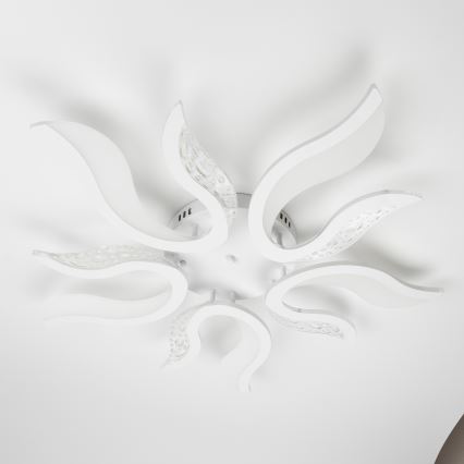 Brilagi - LED loftlampe dæmpbar TWIST LED/65W/230V 3000-6500K hvid + fjernbetjening
