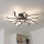Brilagi - LED loftlampe dæmpbar TWIST LED/65W/230V 3000-6500K sort + fjernbetjening