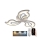 Brilagi - LED loftlampe dæmpbar TWIST LED/75W/230V 3000-6500K + fjernbetjening