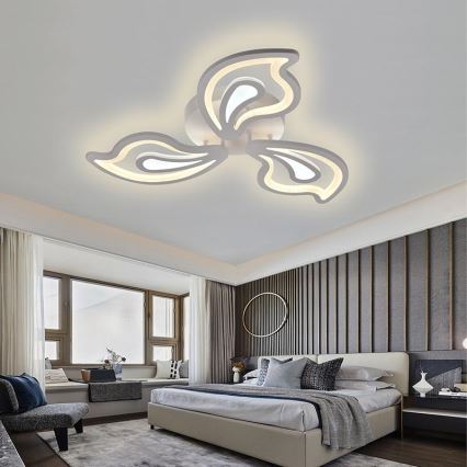 Brilagi - LED loftlampe dæmpbar TWIST LED/75W/230V 3000-6500K + fjernbetjening