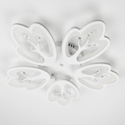 Brilagi - LED loftlampe dæmpbar TWIST LED/80W/230V 3000-6500K hvid + fjernbetjening