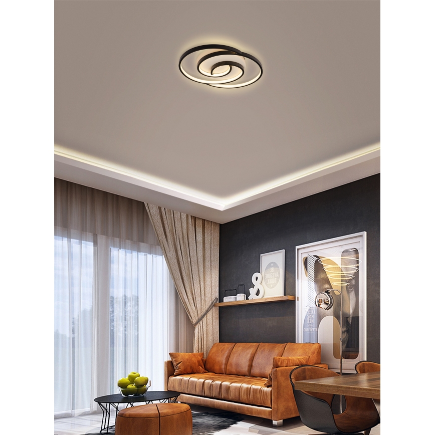 Brilagi - LED loftlampe dæmpbar VELO LED/52W/230V 3000/4000/6000K + fjernbetjening