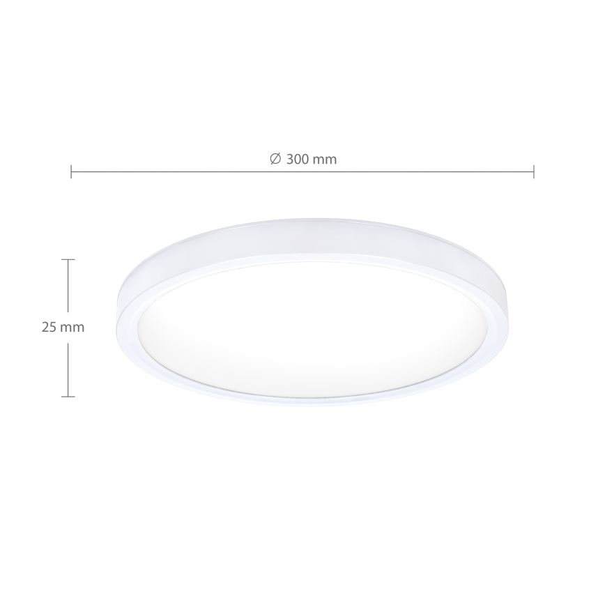 Brilagi - LED loftlampe ESTELA LED/18W/230V hvid