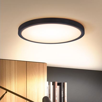 Brilagi - LED loftlampe ESTELA LED/18W/230V sort