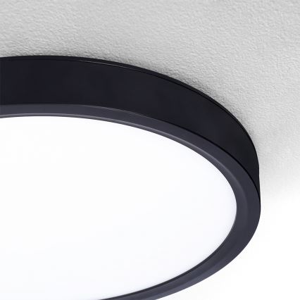 Brilagi - LED loftlampe ESTELA LED/18W/230V sort