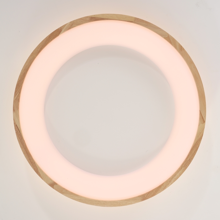 Brilagi - LED loftlampe FALCON WOOD LED/40W/230V 3000/4000/6000K Ø 60 cm træ