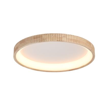 Brilagi - LED-loftlampe FALCON WOOD MODERN LED/60W/230V 3000/4000/6000K Ø 80 cm i træ