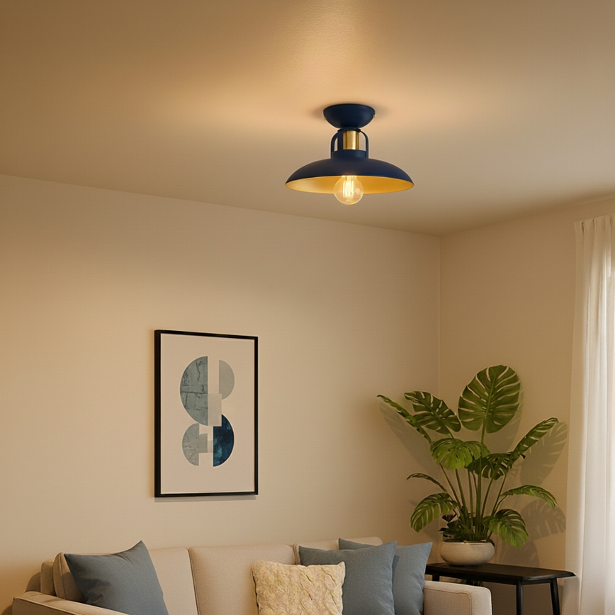 Brilagi - LED Loftlampe FLAMENGO 1xE27/60W/230V blå