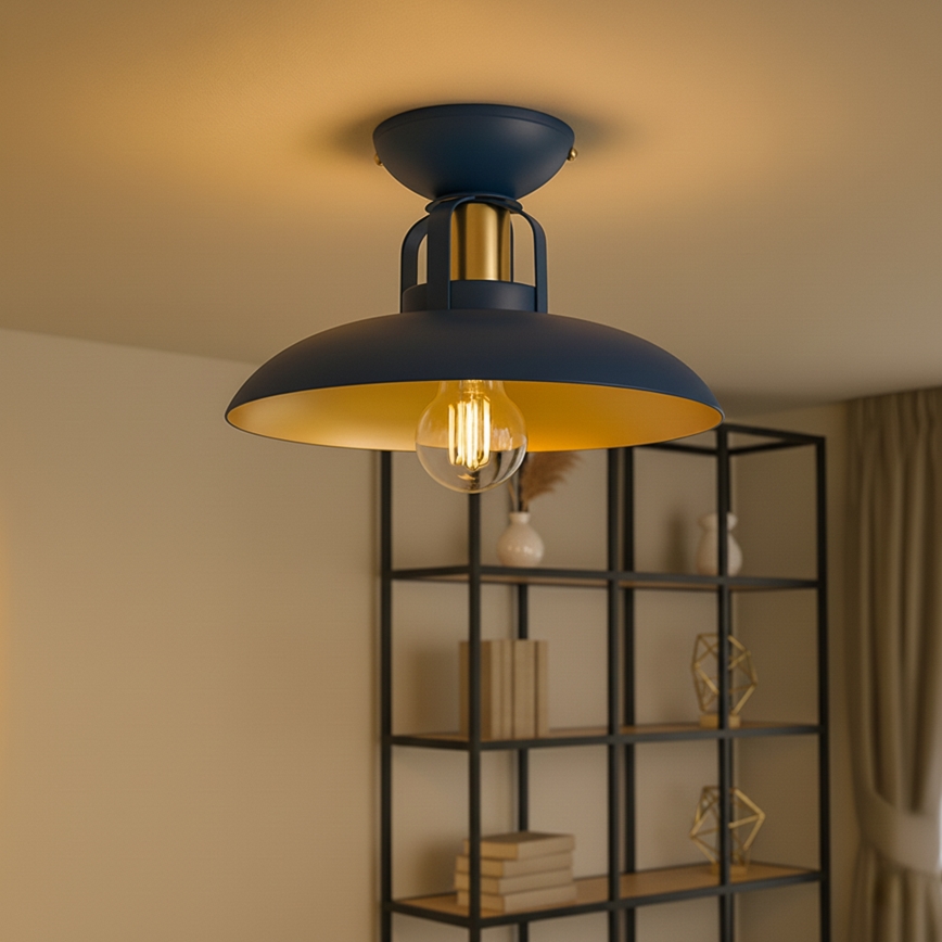 Brilagi - LED Loftlampe FLAMENGO 1xE27/60W/230V blå