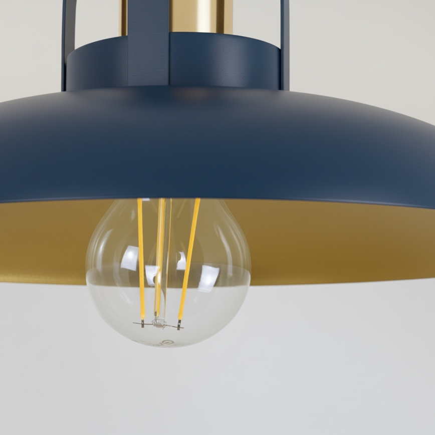 Brilagi - LED Loftlampe FLAMENGO 1xE27/60W/230V blå