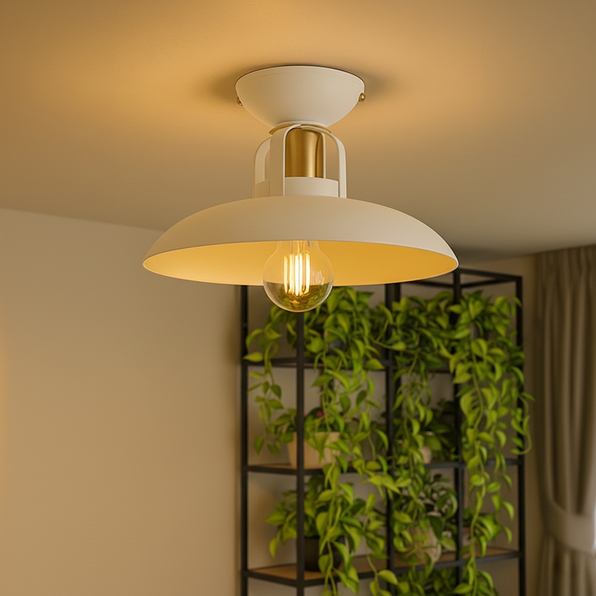 Brilagi - LED Loftlampe FLAMENGO 1xE27/60W/230V hvid