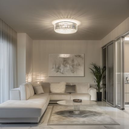 Brilagi - LED Loftlampe i krystal GLAMOUR 5xG9/42W/230V
