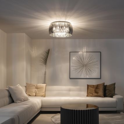 Brilagi - LED loftlampe i krystal JEWEL 6xG9/42W/230V