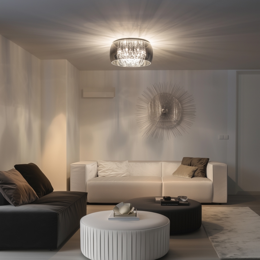 Brilagi - LED loftlampe i krystal JEWEL 6xG9/42W/230V