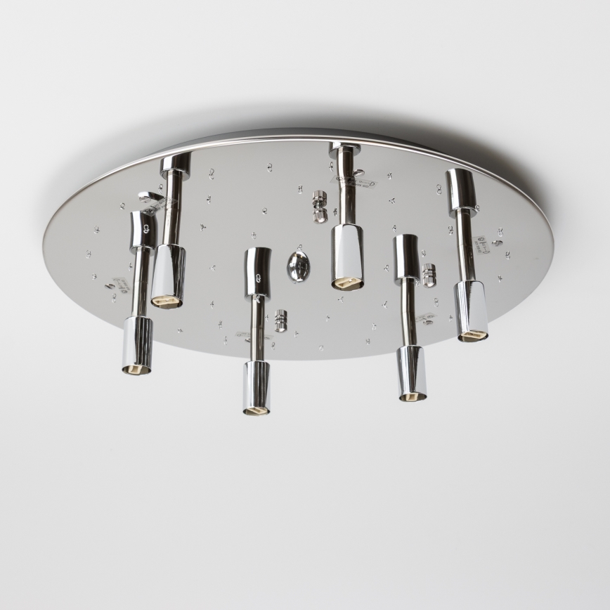 Brilagi - LED loftlampe i krystal JEWEL 6xG9/42W/230V