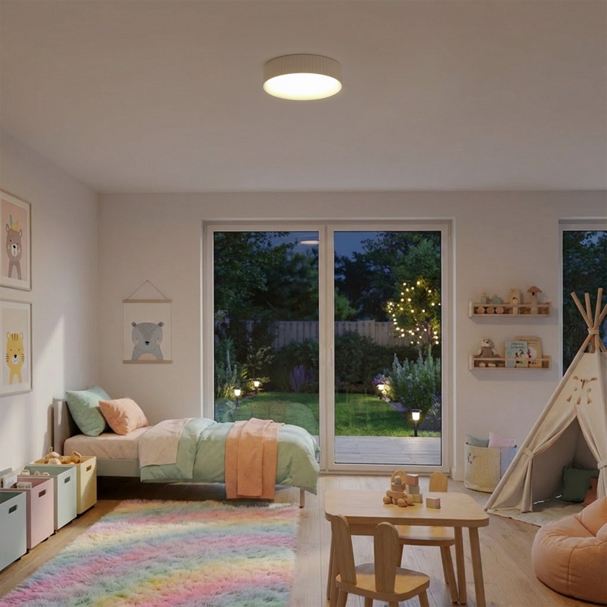 Brilagi - LED loftlampe LUCIA LED/24W/230V Ø 31 cm beige