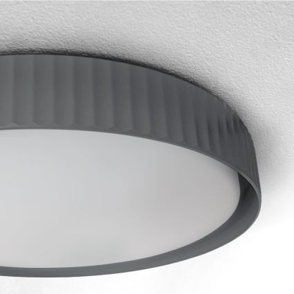 Brilagi - LED-loftlampe LUCIA LED/24W/230V Ø 31 cm grå