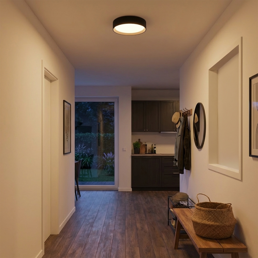 Brilagi - LED loftlampe LUCIA LED/24W/230V Ø 31 cm sort