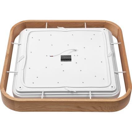 Brilagi - LED Dæmpbart loftlampe MANAROLA CUBIC LED/24W/230V 3000-6500K eg + fjernbetjening