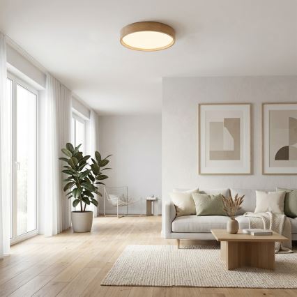 Brilagi - LED loftlampe MANAROLA PLAIN LED/24W/230V 3000K Ø 41 cm eg